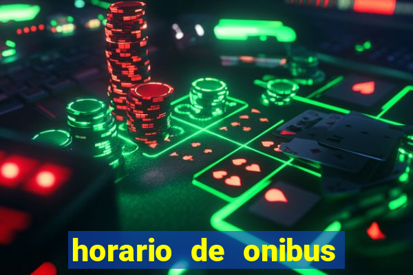 horario de onibus rio pardo rs